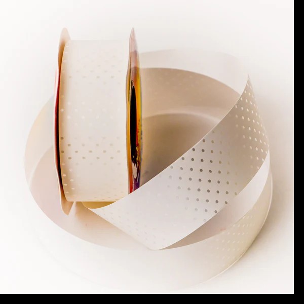 LISTON 9 ELEGANCE BLANCO COLORS 40M ROLLO